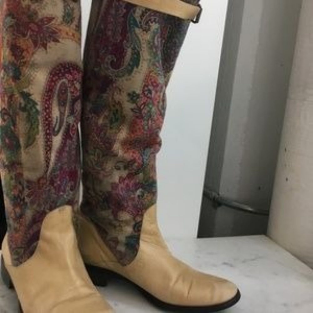 Reed Evins Colorful Riding Boots size 7